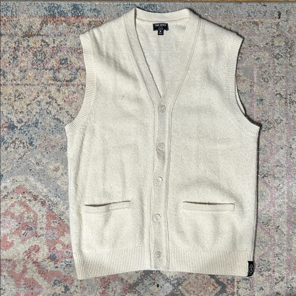 Wool Cambridge Vest